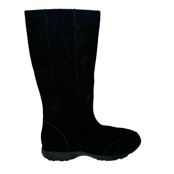 Jeffrey Campbell Endurance Black Suede Flat boots women's size 9.5 NEW $325 - Picture 3 of 8